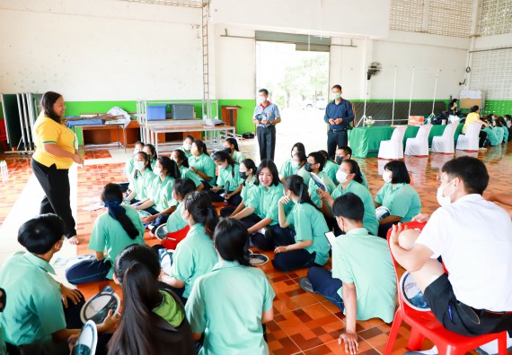 ภาพกิจกรรม  คณะวิทยาศาสตร์และเทคโนโลยี จัดกิจกรรมค่ายวิทยาศาสตร์สัญจร ปีการศึกษา 2565  โรงเรียนโค้งไผ่วิทยา