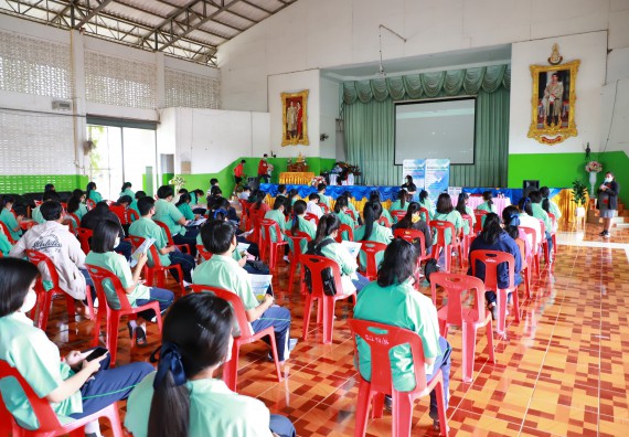 ภาพกิจกรรม  คณะวิทยาศาสตร์และเทคโนโลยี จัดกิจกรรมค่ายวิทยาศาสตร์สัญจร ปีการศึกษา 2565  โรงเรียนโค้งไผ่วิทยา