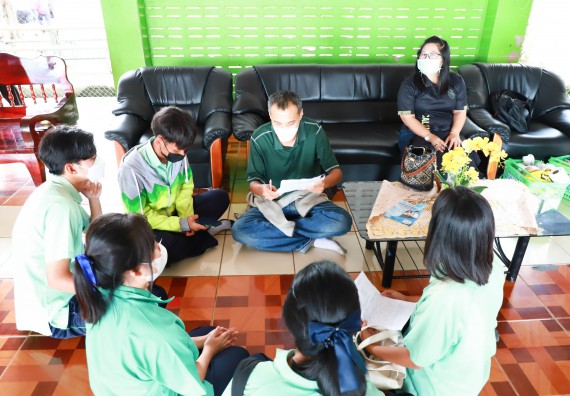 ภาพกิจกรรม  คณะวิทยาศาสตร์และเทคโนโลยี จัดกิจกรรมค่ายวิทยาศาสตร์สัญจร ปีการศึกษา 2565  โรงเรียนโค้งไผ่วิทยา