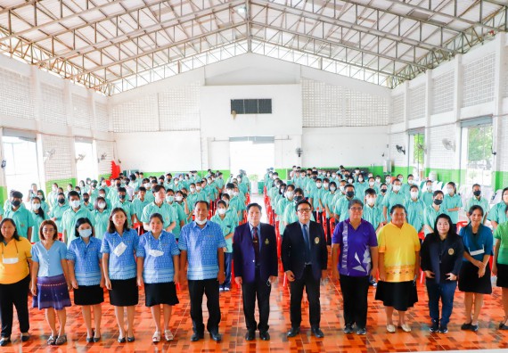 ภาพกิจกรรม  คณะวิทยาศาสตร์และเทคโนโลยี จัดกิจกรรมค่ายวิทยาศาสตร์สัญจร ปีการศึกษา 2565  โรงเรียนโค้งไผ่วิทยา