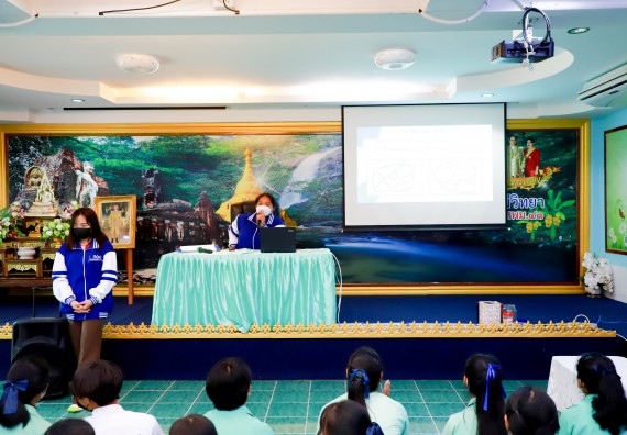 ภาพกิจกรรม  คณะวิทยาศาสตร์และเทคโนโลยี จัดกิจกรรมค่ายวิทยาศาสตร์สัญจร ปีการศึกษา 2565  โรงเรียนโค้งไผ่วิทยา