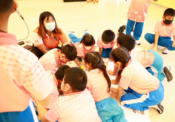 ภาพกิจกรรม โครงการฝึกทักษะเพื่อพัฒนาอัจฉริยะภาพวิทยาศาสตร์ กิจกรรมค่ายวิทยาศาสตร์รุ่นจิ๋ว ห้องเรียนพิเศษคณิตศาสตร์ และวิทยาศาสตร์ (MSP)