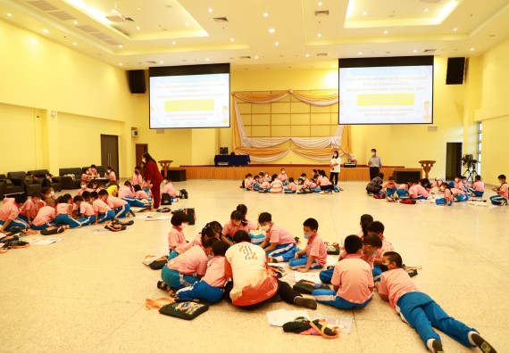 ภาพกิจกรรม โครงการฝึกทักษะเพื่อพัฒนาอัจฉริยะภาพวิทยาศาสตร์ กิจกรรมค่ายวิทยาศาสตร์รุ่นจิ๋ว ห้องเรียนพิเศษคณิตศาสตร์ และวิทยาศาสตร์ (MSP)