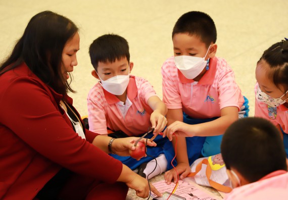 ภาพกิจกรรม โครงการฝึกทักษะเพื่อพัฒนาอัจฉริยะภาพวิทยาศาสตร์ กิจกรรมค่ายวิทยาศาสตร์รุ่นจิ๋ว ห้องเรียนพิเศษคณิตศาสตร์ และวิทยาศาสตร์ (MSP)