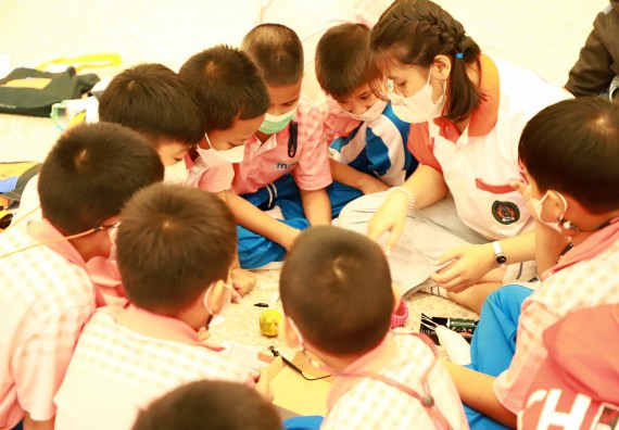 ภาพกิจกรรม โครงการฝึกทักษะเพื่อพัฒนาอัจฉริยะภาพวิทยาศาสตร์ กิจกรรมค่ายวิทยาศาสตร์รุ่นจิ๋ว ห้องเรียนพิเศษคณิตศาสตร์ และวิทยาศาสตร์ (MSP)