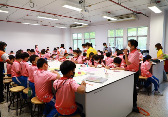 ภาพกิจกรรม โครงการฝึกทักษะเพื่อพัฒนาอัจฉริยะภาพวิทยาศาสตร์ กิจกรรมค่ายวิทยาศาสตร์รุ่นจิ๋ว ห้องเรียนพิเศษคณิตศาสตร์ และวิทยาศาสตร์ (MSP)