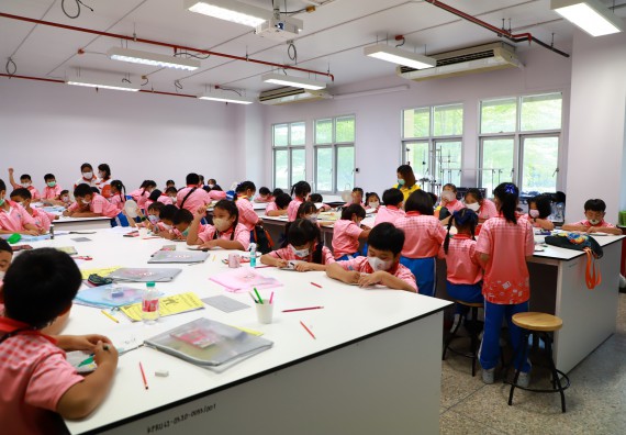 ภาพกิจกรรม โครงการฝึกทักษะเพื่อพัฒนาอัจฉริยะภาพวิทยาศาสตร์ กิจกรรมค่ายวิทยาศาสตร์รุ่นจิ๋ว ห้องเรียนพิเศษคณิตศาสตร์ และวิทยาศาสตร์ (MSP)