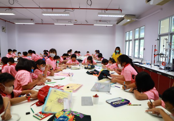 ภาพกิจกรรม โครงการฝึกทักษะเพื่อพัฒนาอัจฉริยะภาพวิทยาศาสตร์ กิจกรรมค่ายวิทยาศาสตร์รุ่นจิ๋ว ห้องเรียนพิเศษคณิตศาสตร์ และวิทยาศาสตร์ (MSP)