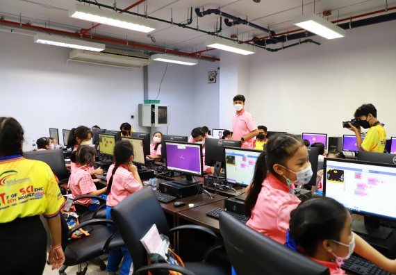 ภาพกิจกรรม โครงการฝึกทักษะเพื่อพัฒนาอัจฉริยะภาพวิทยาศาสตร์ กิจกรรมค่ายวิทยาศาสตร์รุ่นจิ๋ว ห้องเรียนพิเศษคณิตศาสตร์ และวิทยาศาสตร์ (MSP)