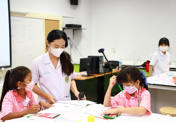 ภาพกิจกรรม โครงการฝึกทักษะเพื่อพัฒนาอัจฉริยะภาพวิทยาศาสตร์ กิจกรรมค่ายวิทยาศาสตร์รุ่นจิ๋ว ห้องเรียนพิเศษคณิตศาสตร์ และวิทยาศาสตร์ (MSP)