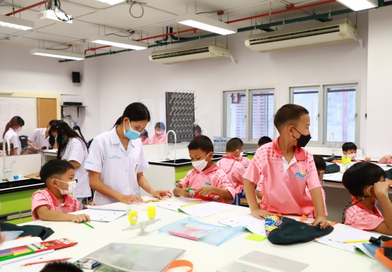 ภาพกิจกรรม โครงการฝึกทักษะเพื่อพัฒนาอัจฉริยะภาพวิทยาศาสตร์ กิจกรรมค่ายวิทยาศาสตร์รุ่นจิ๋ว ห้องเรียนพิเศษคณิตศาสตร์ และวิทยาศาสตร์ (MSP)