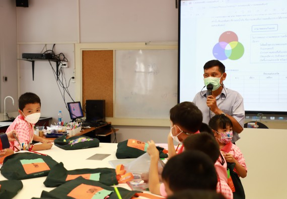 ภาพกิจกรรม โครงการฝึกทักษะเพื่อพัฒนาอัจฉริยะภาพวิทยาศาสตร์ กิจกรรมค่ายวิทยาศาสตร์รุ่นจิ๋ว ห้องเรียนพิเศษคณิตศาสตร์ และวิทยาศาสตร์ (MSP)