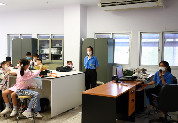 ภาพกิจกรรม โครงการฝึกทักษะเพื่อพัฒนาอัจฉริยะภาพวิทยาศาสตร์ กิจกรรมค่ายวิทยาศาสตร์รุ่นจิ๋ว ห้องเรียนพิเศษคณิตศาสตร์ และวิทยาศาสตร์ (MSP)