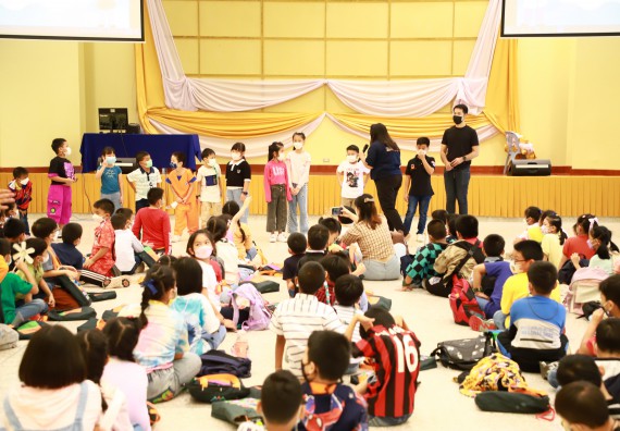 ภาพกิจกรรม โครงการฝึกทักษะเพื่อพัฒนาอัจฉริยะภาพวิทยาศาสตร์ กิจกรรมค่ายวิทยาศาสตร์รุ่นจิ๋ว ห้องเรียนพิเศษคณิตศาสตร์ และวิทยาศาสตร์ (MSP)