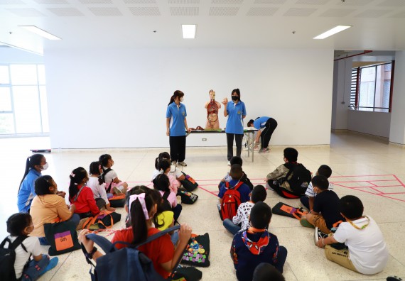 ภาพกิจกรรม โครงการฝึกทักษะเพื่อพัฒนาอัจฉริยะภาพวิทยาศาสตร์ กิจกรรมค่ายวิทยาศาสตร์รุ่นจิ๋ว ห้องเรียนพิเศษคณิตศาสตร์ และวิทยาศาสตร์ (MSP)