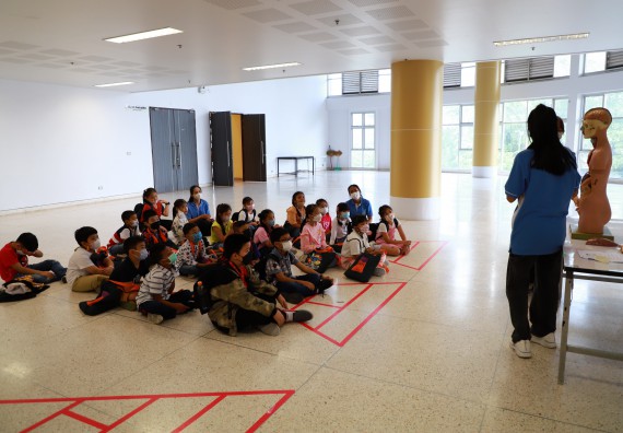 ภาพกิจกรรม โครงการฝึกทักษะเพื่อพัฒนาอัจฉริยะภาพวิทยาศาสตร์ กิจกรรมค่ายวิทยาศาสตร์รุ่นจิ๋ว ห้องเรียนพิเศษคณิตศาสตร์ และวิทยาศาสตร์ (MSP)