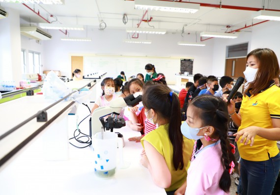 ภาพกิจกรรม โครงการฝึกทักษะเพื่อพัฒนาอัจฉริยะภาพวิทยาศาสตร์ กิจกรรมค่ายวิทยาศาสตร์รุ่นจิ๋ว ห้องเรียนพิเศษคณิตศาสตร์ และวิทยาศาสตร์ (MSP)