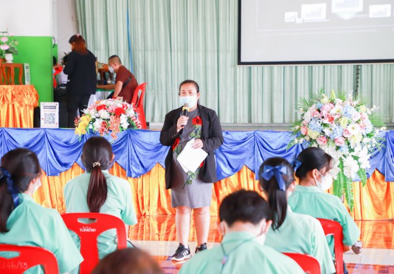 ภาพกิจกรรม  คณะวิทยาศาสตร์และเทคโนโลยี จัดกิจกรรมค่ายวิทยาศาสตร์สัญจร ปีการศึกษา 2565  โรงเรียนโค้งไผ่วิทยา