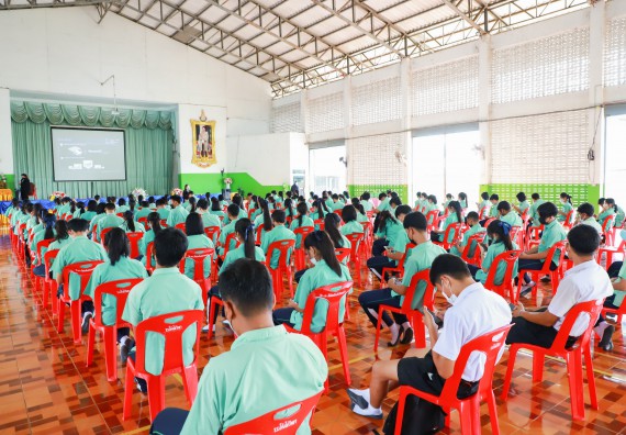 ภาพกิจกรรม  คณะวิทยาศาสตร์และเทคโนโลยี จัดกิจกรรมค่ายวิทยาศาสตร์สัญจร ปีการศึกษา 2565  โรงเรียนโค้งไผ่วิทยา