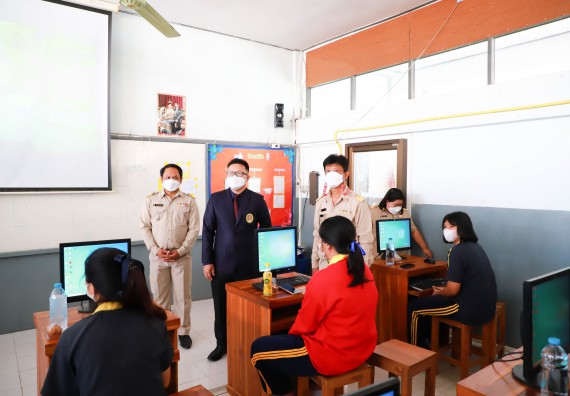 ภาพกิจกรรม  คณะวิทยาศาสตร์และเทคโนโลยี จัดกิจกรรมค่ายวิทยาศาสตร์สัญจร ปีการศึกษา 2565  โรงเรียนเรืองวิทย์พิทยาคม