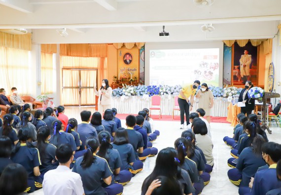 ภาพกิจกรรม  คณะวิทยาศาสตร์และเทคโนโลยี จัดกิจกรรมค่ายวิทยาศาสตร์สัญจร ปีการศึกษา 2565  โรงเรียนเรืองวิทย์พิทยาคม