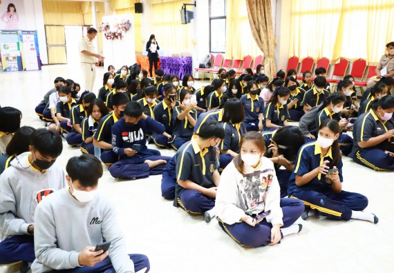 ภาพกิจกรรม  คณะวิทยาศาสตร์และเทคโนโลยี จัดกิจกรรมค่ายวิทยาศาสตร์สัญจร ปีการศึกษา 2565  โรงเรียนเรืองวิทย์พิทยาคม