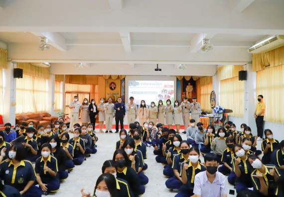 ภาพกิจกรรม  คณะวิทยาศาสตร์และเทคโนโลยี จัดกิจกรรมค่ายวิทยาศาสตร์สัญจร ปีการศึกษา 2565  โรงเรียนเรืองวิทย์พิทยาคม