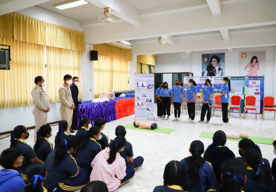 ภาพกิจกรรม  คณะวิทยาศาสตร์และเทคโนโลยี จัดกิจกรรมค่ายวิทยาศาสตร์สัญจร ปีการศึกษา 2565  โรงเรียนเรืองวิทย์พิทยาคม