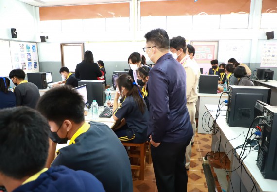 ภาพกิจกรรม  คณะวิทยาศาสตร์และเทคโนโลยี จัดกิจกรรมค่ายวิทยาศาสตร์สัญจร ปีการศึกษา 2565  โรงเรียนเรืองวิทย์พิทยาคม