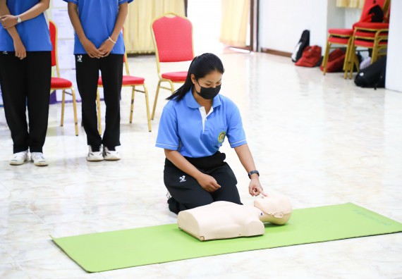 ภาพกิจกรรม  คณะวิทยาศาสตร์และเทคโนโลยี จัดกิจกรรมค่ายวิทยาศาสตร์สัญจร ปีการศึกษา 2565  โรงเรียนเรืองวิทย์พิทยาคม