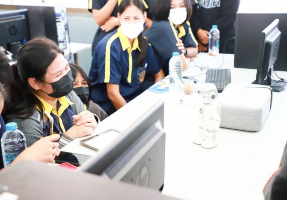 ภาพกิจกรรม  คณะวิทยาศาสตร์และเทคโนโลยี จัดกิจกรรมค่ายวิทยาศาสตร์สัญจร ปีการศึกษา 2565  โรงเรียนเรืองวิทย์พิทยาคม