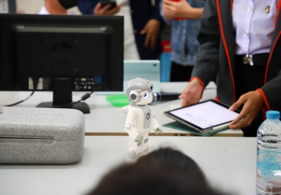 ภาพกิจกรรม  คณะวิทยาศาสตร์และเทคโนโลยี จัดกิจกรรมค่ายวิทยาศาสตร์สัญจร ปีการศึกษา 2565  โรงเรียนเรืองวิทย์พิทยาคม