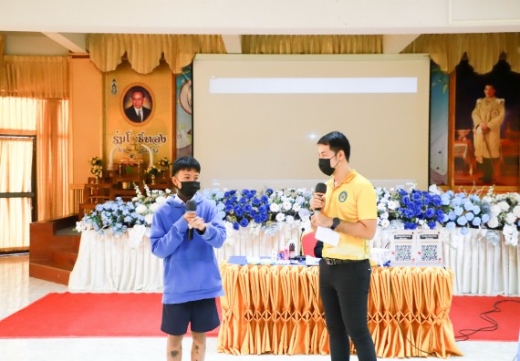 ภาพกิจกรรม  คณะวิทยาศาสตร์และเทคโนโลยี จัดกิจกรรมค่ายวิทยาศาสตร์สัญจร ปีการศึกษา 2565  โรงเรียนเรืองวิทย์พิทยาคม