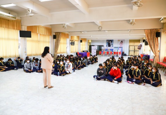 ภาพกิจกรรม  คณะวิทยาศาสตร์และเทคโนโลยี จัดกิจกรรมค่ายวิทยาศาสตร์สัญจร ปีการศึกษา 2565  โรงเรียนเรืองวิทย์พิทยาคม