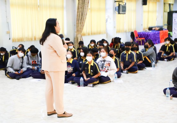 ภาพกิจกรรม  คณะวิทยาศาสตร์และเทคโนโลยี จัดกิจกรรมค่ายวิทยาศาสตร์สัญจร ปีการศึกษา 2565  โรงเรียนเรืองวิทย์พิทยาคม