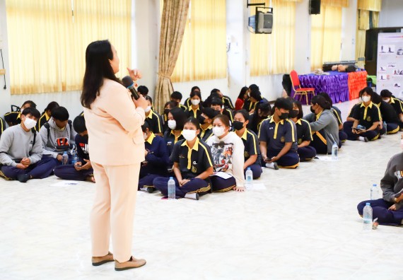 ภาพกิจกรรม  คณะวิทยาศาสตร์และเทคโนโลยี จัดกิจกรรมค่ายวิทยาศาสตร์สัญจร ปีการศึกษา 2565  โรงเรียนเรืองวิทย์พิทยาคม