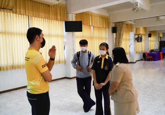 ภาพกิจกรรม  คณะวิทยาศาสตร์และเทคโนโลยี จัดกิจกรรมค่ายวิทยาศาสตร์สัญจร ปีการศึกษา 2565  โรงเรียนเรืองวิทย์พิทยาคม