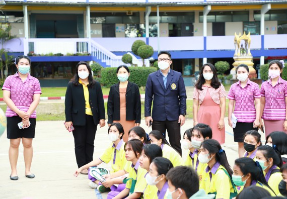 ภาพกิจกรรม  คณะวิทยาศาสตร์และเทคโนโลยี จัดกิจกรรมค่ายวิทยาศาสตร์สัญจร ปีการศึกษา 2565  โรงเรียนทุ่งโพธิ์ทะเลพิทยา