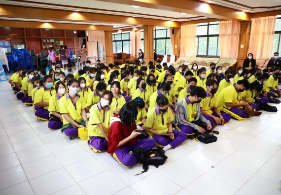 ภาพกิจกรรม  คณะวิทยาศาสตร์และเทคโนโลยี จัดกิจกรรมค่ายวิทยาศาสตร์สัญจร ปีการศึกษา 2565  โรงเรียนทุ่งโพธิ์ทะเลพิทยา