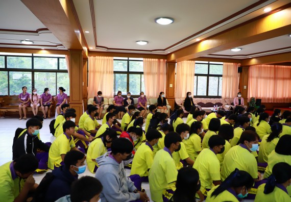 ภาพกิจกรรม  คณะวิทยาศาสตร์และเทคโนโลยี จัดกิจกรรมค่ายวิทยาศาสตร์สัญจร ปีการศึกษา 2565  โรงเรียนทุ่งโพธิ์ทะเลพิทยา