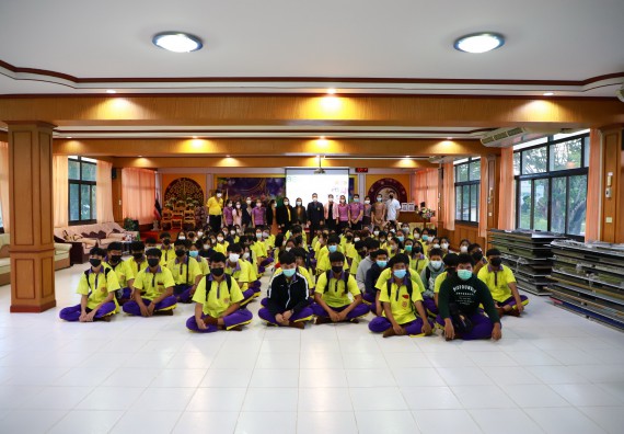 ภาพกิจกรรม  คณะวิทยาศาสตร์และเทคโนโลยี จัดกิจกรรมค่ายวิทยาศาสตร์สัญจร ปีการศึกษา 2565  โรงเรียนทุ่งโพธิ์ทะเลพิทยา