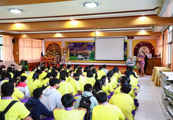 ภาพกิจกรรม  คณะวิทยาศาสตร์และเทคโนโลยี จัดกิจกรรมค่ายวิทยาศาสตร์สัญจร ปีการศึกษา 2565  โรงเรียนทุ่งโพธิ์ทะเลพิทยา