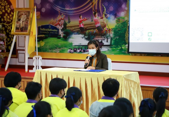 ภาพกิจกรรม  คณะวิทยาศาสตร์และเทคโนโลยี จัดกิจกรรมค่ายวิทยาศาสตร์สัญจร ปีการศึกษา 2565  โรงเรียนทุ่งโพธิ์ทะเลพิทยา