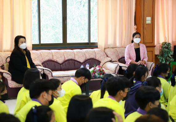 ภาพกิจกรรม  คณะวิทยาศาสตร์และเทคโนโลยี จัดกิจกรรมค่ายวิทยาศาสตร์สัญจร ปีการศึกษา 2565  โรงเรียนทุ่งโพธิ์ทะเลพิทยา