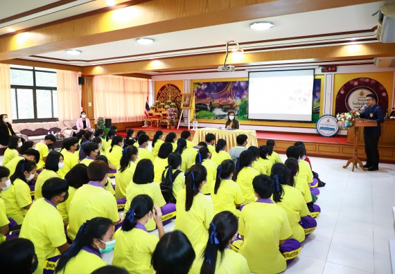 ภาพกิจกรรม  คณะวิทยาศาสตร์และเทคโนโลยี จัดกิจกรรมค่ายวิทยาศาสตร์สัญจร ปีการศึกษา 2565  โรงเรียนทุ่งโพธิ์ทะเลพิทยา