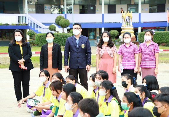 ภาพกิจกรรม  คณะวิทยาศาสตร์และเทคโนโลยี จัดกิจกรรมค่ายวิทยาศาสตร์สัญจร ปีการศึกษา 2565  โรงเรียนทุ่งโพธิ์ทะเลพิทยา