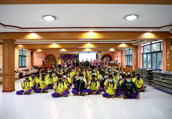 ภาพกิจกรรม  คณะวิทยาศาสตร์และเทคโนโลยี จัดกิจกรรมค่ายวิทยาศาสตร์สัญจร ปีการศึกษา 2565  โรงเรียนทุ่งโพธิ์ทะเลพิทยา