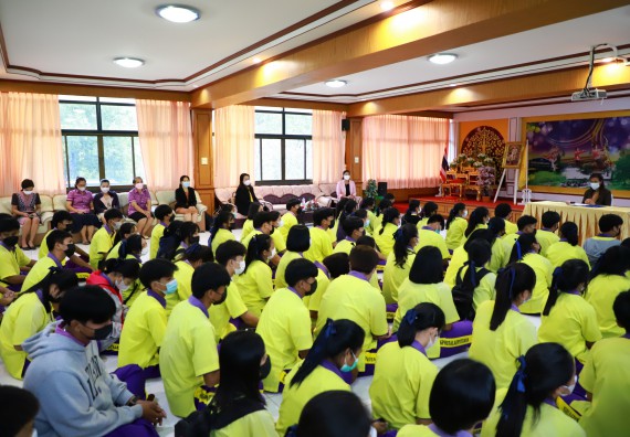 ภาพกิจกรรม  คณะวิทยาศาสตร์และเทคโนโลยี จัดกิจกรรมค่ายวิทยาศาสตร์สัญจร ปีการศึกษา 2565  โรงเรียนทุ่งโพธิ์ทะเลพิทยา