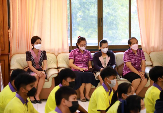 ภาพกิจกรรม  คณะวิทยาศาสตร์และเทคโนโลยี จัดกิจกรรมค่ายวิทยาศาสตร์สัญจร ปีการศึกษา 2565  โรงเรียนทุ่งโพธิ์ทะเลพิทยา