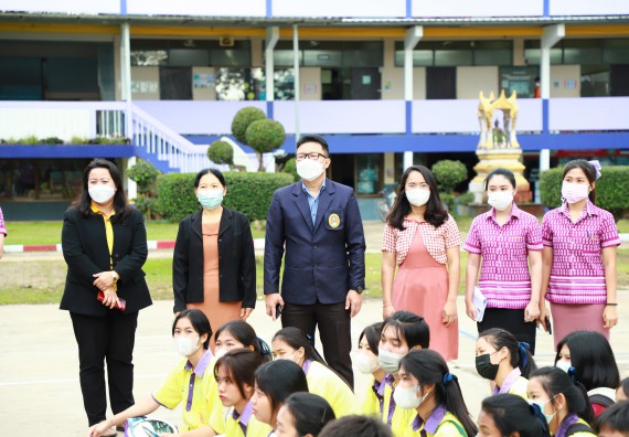 ภาพกิจกรรม  คณะวิทยาศาสตร์และเทคโนโลยี จัดกิจกรรมค่ายวิทยาศาสตร์สัญจร ปีการศึกษา 2565  โรงเรียนทุ่งโพธิ์ทะเลพิทยา